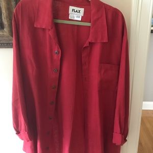 FLAX Ladies long shirt
